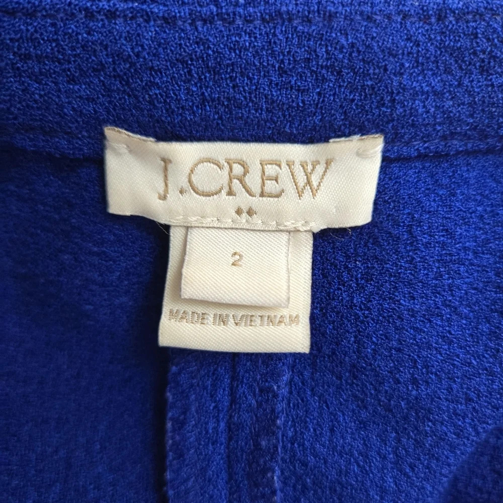 Blue J. Crew Party Dress - Picture 4 of 14